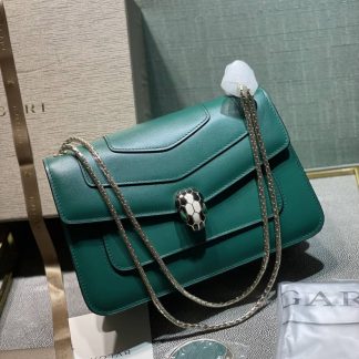 Replica Bvlgari Calfskin Serpenti Forever Crossbody Bag
