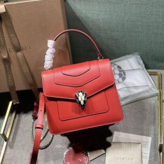 Replica Bvlgari Serpenti Forever Top Handle Bag