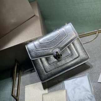 Replica Bvlgari Calfskin Serpenti Forever Shoulder Bag