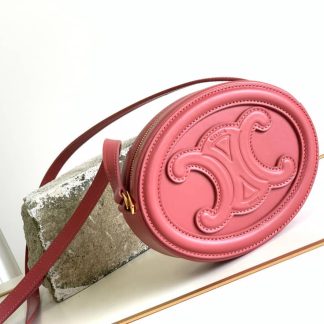 Replica Celine Cuir Triomphe Calfskin Oval Bag