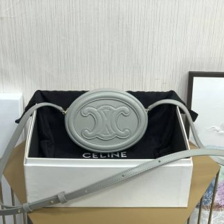 Replica Celine Cuir Triomphe Calfskin Oval Bag