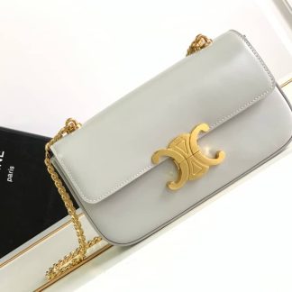 Replica Celine Calfskin Chain Shoulder Bag