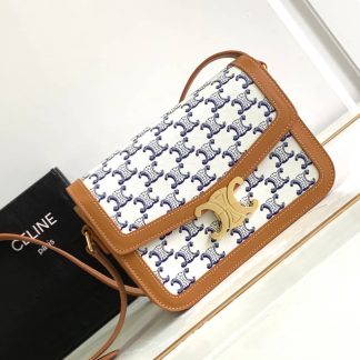 Replica Celine Triomphe Box Crossbody Bag