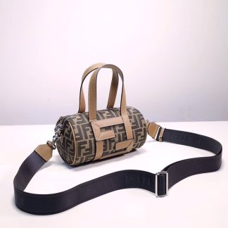 Replica Fendi Monogram Jacquard Mini Top Handle Bag