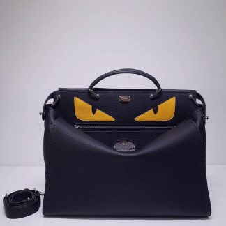 Replica Fendi Mens Monster Peekaboo Iconic Tote Bag