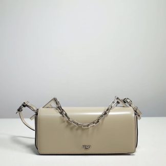 Replica Fendi First Sight Nappa Leather Mini Chain Baguette Shoulder Bag