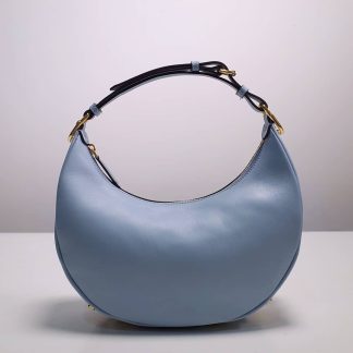 Replica Fendi Fendigraphy Small Leather Hobo Bag