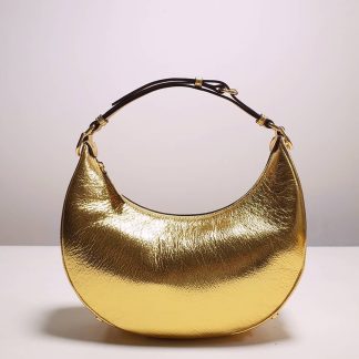 Replica Fendi Fendigraphy Small Leather Hobo Bag