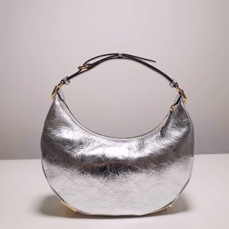 Replica Fendi Fendigraphy Small Leather Hobo Bag