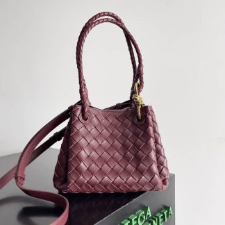 Replica Bottega Veneta Small Leather Parachute Shoulder Bag