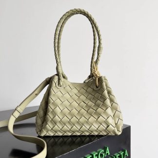 Replica Bottega Veneta Small Leather Parachute Shoulder Bag