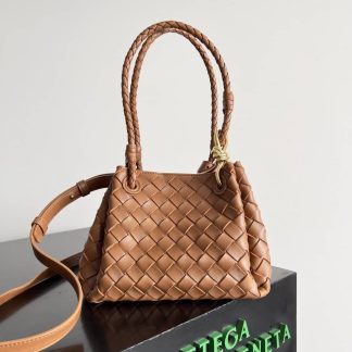 Replica Bottega Veneta Small Leather Parachute Shoulder Bag