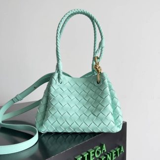 Replica Bottega Veneta Small Leather Parachute Shoulder Bag