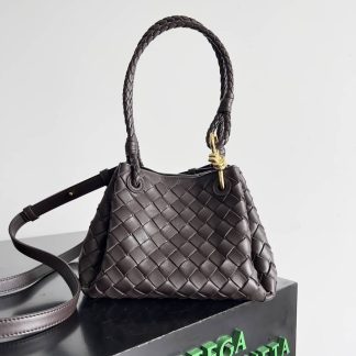Replica Bottega Veneta Small Leather Parachute Shoulder Bag