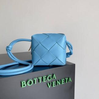 Replica Bottega Veneta Mini Cassette Camera Crossbody Bag