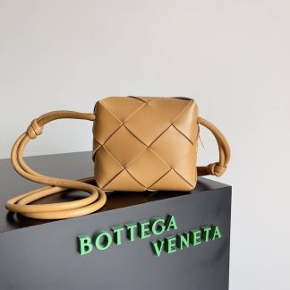 Replica Bottega Veneta Mini Cassette Camera Crossbody Bag