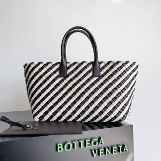 Replica Bottega Veneta Cabat Intrecciato Leather Tote