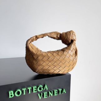 Replica Bottega Veneta Intrecciato Leather Mini Jodie Hobo Bag