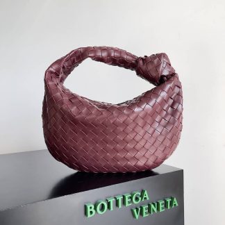 Replica Bottega Veneta Jodie Teen Intrecciato Leather Hobo Bag