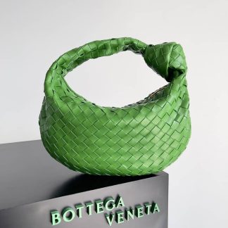 Replica Bottega Veneta Jodie Teen Intrecciato Leather Hobo Bag