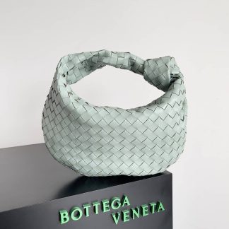 Replica Bottega Veneta Jodie Teen Intrecciato Leather Hobo Bag