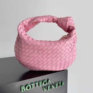 Replica Bottega Veneta Jodie Teen Intrecciato Leather Hobo Bag