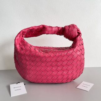 Replica Bottega Veneta Jodie Teen Intrecciato Leather Hobo Bag