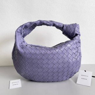 Replica Bottega Veneta Jodie Teen Intrecciato Leather Hobo Bag