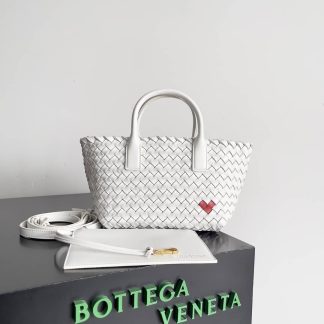 Replica Bottega Veneta Cabat Mini Heart Tote Bag