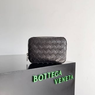Replica Bottega Veneta Small Intrecciato Leather Organizer