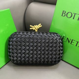 Replica Bottega Veneta knot silk Medium Pochette clutch
