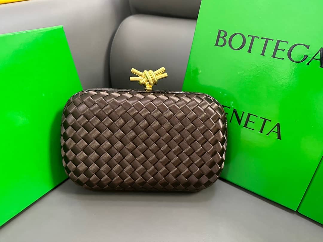Replica Bottega Veneta knot silk Medium Pochette clutch_7_157964 Replica Bottega Veneta knot silk Medium Pochette clutch