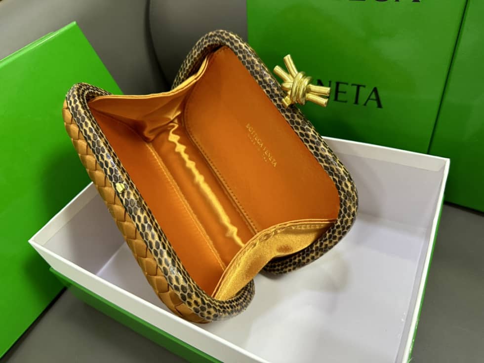 Replica Bottega Veneta knot silk Medium Pochette clutch_3_158019 Replica Bottega Veneta knot silk Medium Pochette clutch