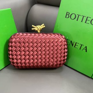 Replica Bottega Veneta knot silk Medium Pochette clutch