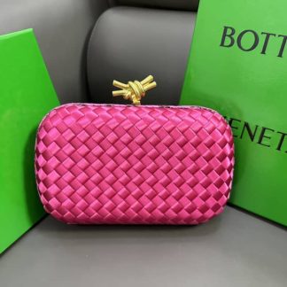 Replica Bottega Veneta knot silk Medium Pochette clutch