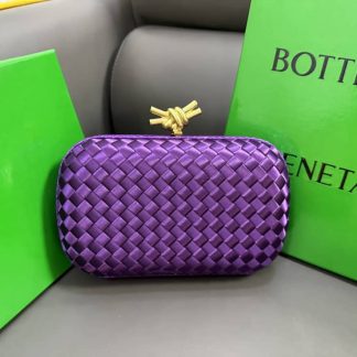 Replica Bottega Veneta knot silk Medium Pochette clutch