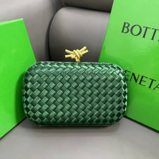 Replica Bottega Veneta knot silk Medium Pochette clutch