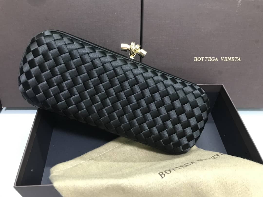 Replica Bottega Veneta Silk knot Pochette clutch_1_158250 Replica Bottega Veneta Silk knot Pochette clutch