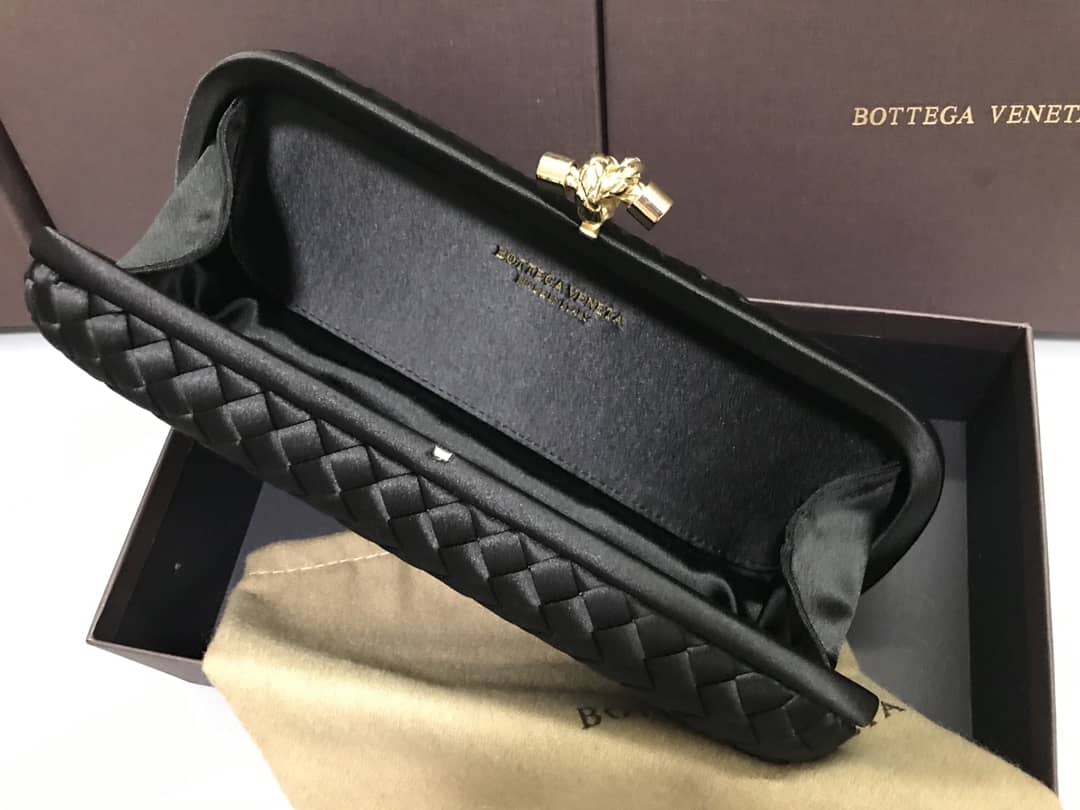 Replica Bottega Veneta Silk knot Pochette clutch_3_158250 Replica Bottega Veneta Silk knot Pochette clutch