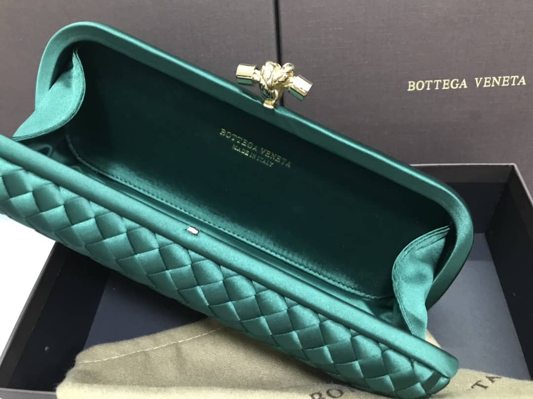 Replica Bottega Veneta Silk knot Pochette clutch_3_158280 Replica Bottega Veneta Silk knot Pochette clutch