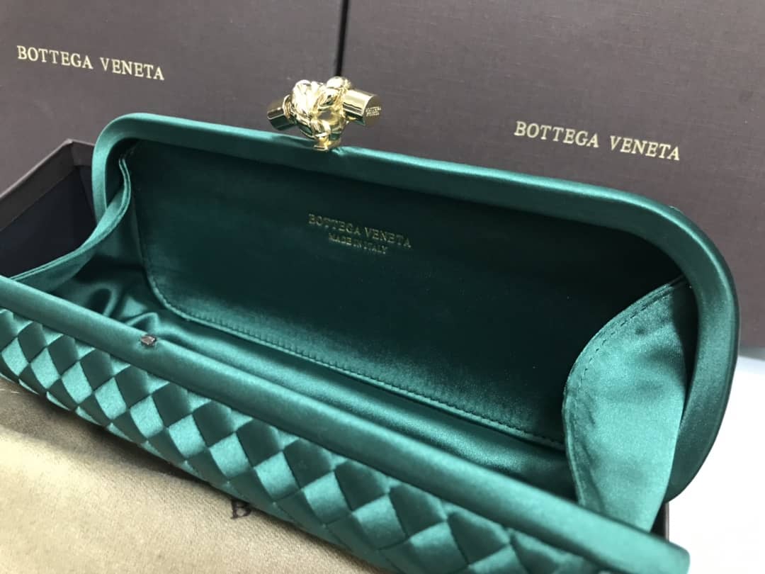 Replica Bottega Veneta Silk knot Pochette clutch_5_158280 Replica Bottega Veneta Silk knot Pochette clutch