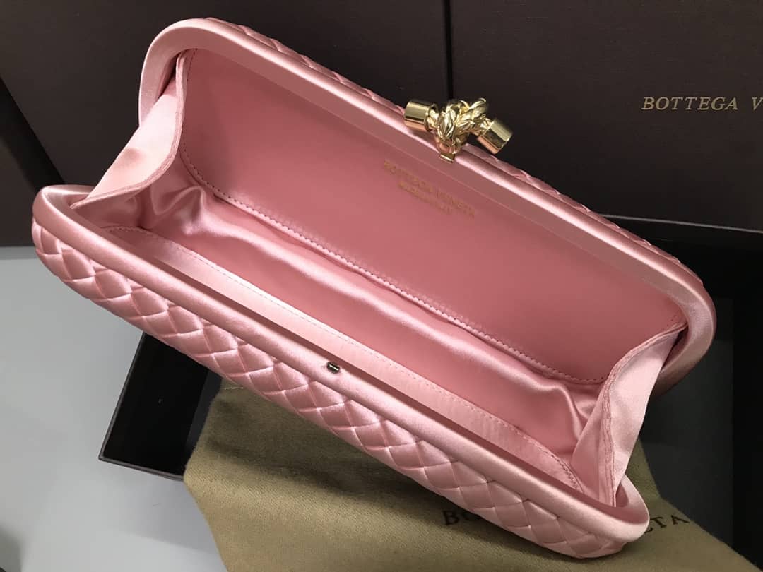 Replica Bottega Veneta Silk knot Pochette clutch_3_158300 Replica Bottega Veneta Silk knot Pochette clutch