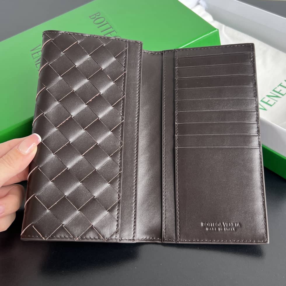 Replica Bottega Veneta Mens Intreccio Leather Long Wallet_1_158410 Replica Bottega Veneta Mens Intreccio Leather Long Wallet