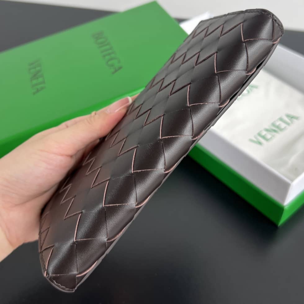 Replica Bottega Veneta Mens Intreccio Leather Long Wallet_3_158410 Replica Bottega Veneta Mens Intreccio Leather Long Wallet
