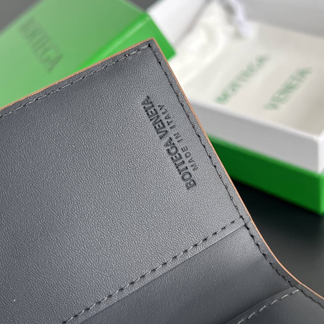 Replica Bottega Veneta Intreccio Leather Cassette Bifold Card Holder_7_158440 Replica Bottega Veneta Intreccio Leather Cassette Bifold Card Holder