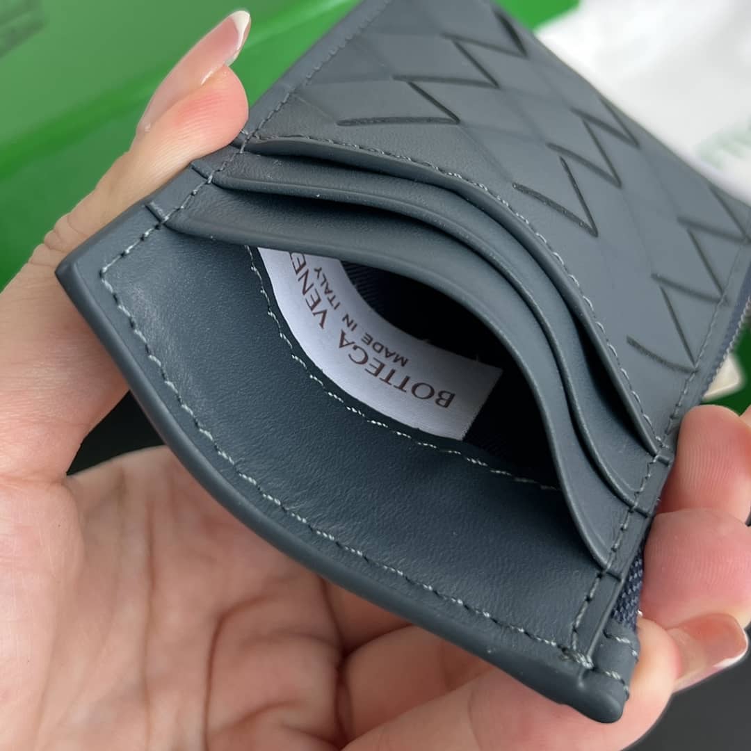 Replica Bottega Veneta Intreccio Leather Zipped Card Case_8_158490 Replica Bottega Veneta Intreccio Leather Zipped Card Case