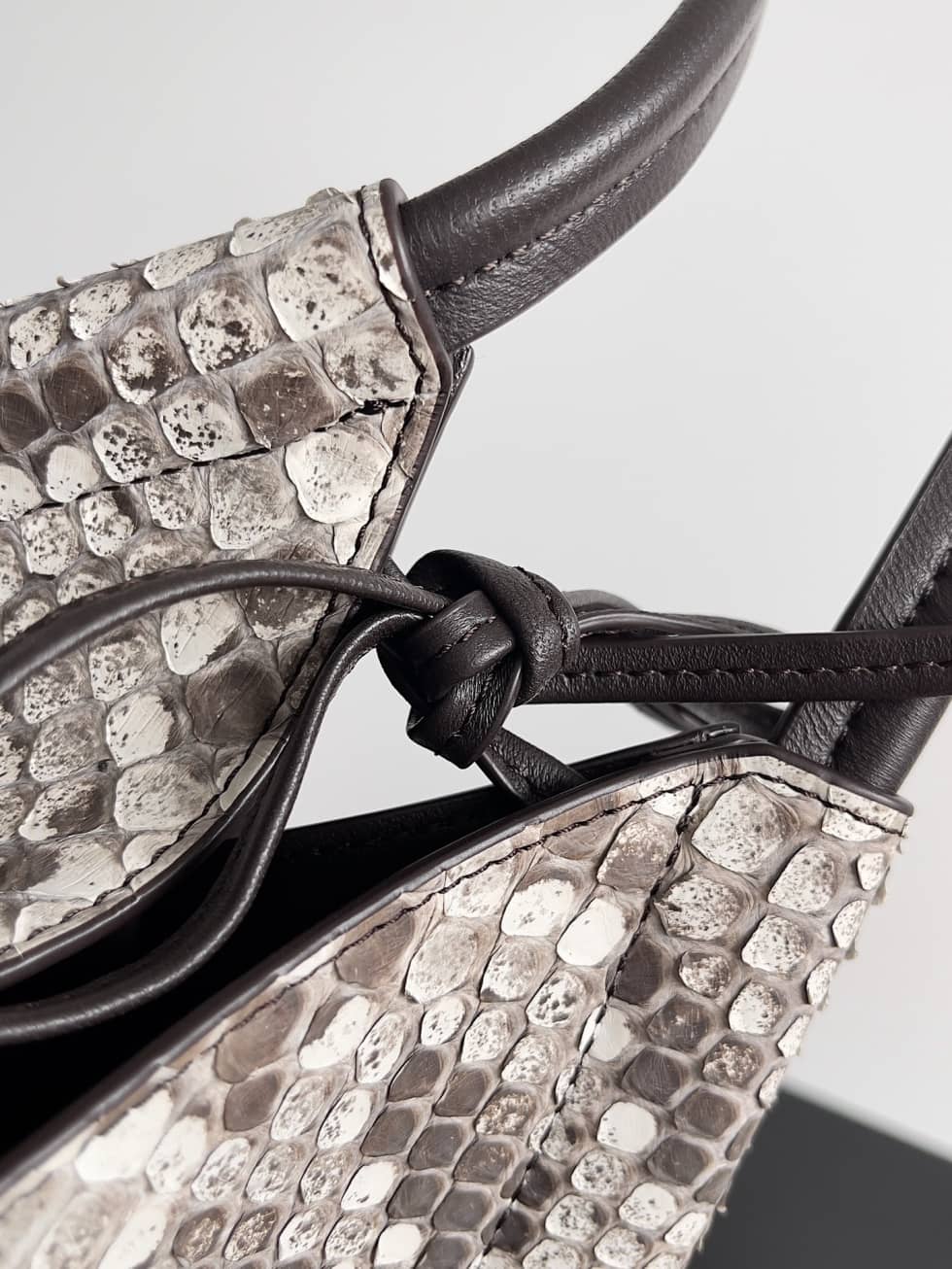 Replica Bottega Veneta Solstice Small Calfskin Python Texture Shoulder Bag_3_158990 Replica Bottega Veneta Solstice Small Calfskin Python Texture Shoulder Bag