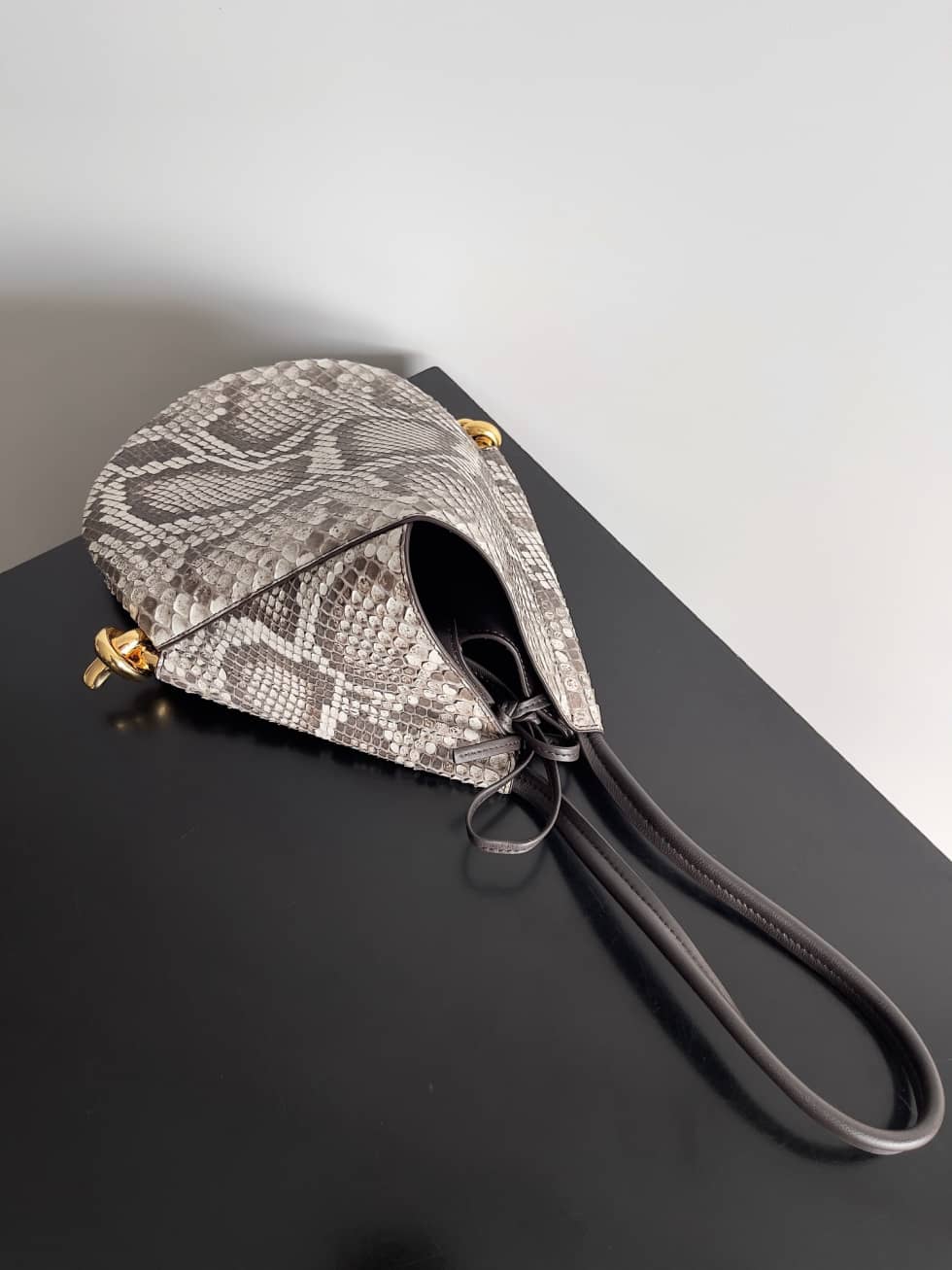 Replica Bottega Veneta Solstice Small Calfskin Python Texture Shoulder Bag_6_158990 Replica Bottega Veneta Solstice Small Calfskin Python Texture Shoulder Bag