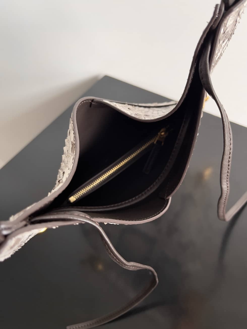 Replica Bottega Veneta Solstice Small Calfskin Python Texture Shoulder Bag_8_158990 Replica Bottega Veneta Solstice Small Calfskin Python Texture Shoulder Bag