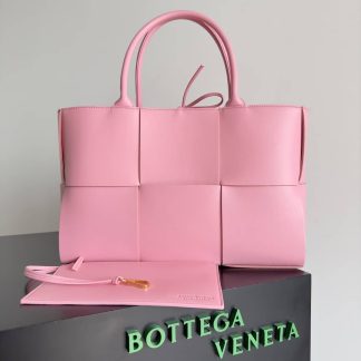 Replica Bottega Veneta Arco intrecciato leather tote Bag
